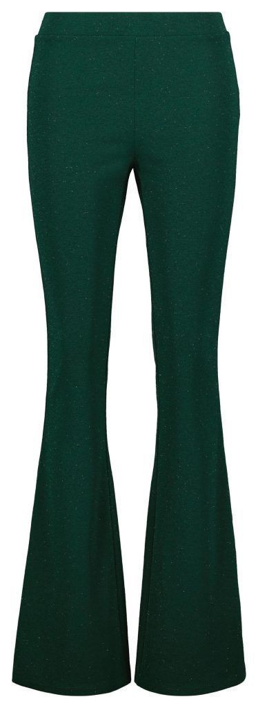 Green glitter patches leggings, nice with the shirt in the same color